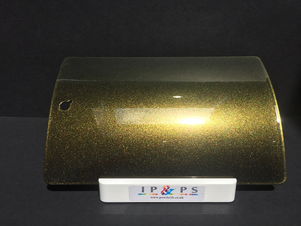 gold - alloy wheel refurbishment