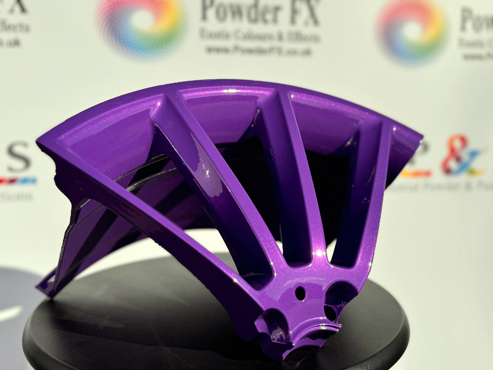 purple - alloy wheel refurbishment