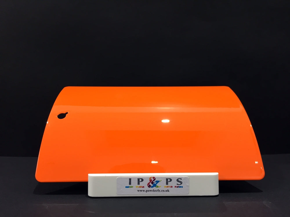 orange - alloy wheel refurbishment